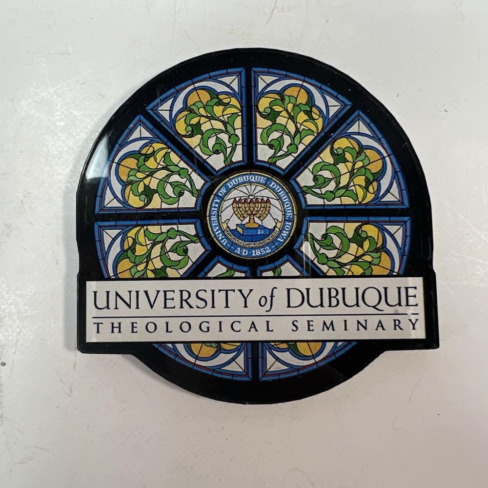 University of Dubuque Theological Seminary Magnet Multi Excellent Stained Glass